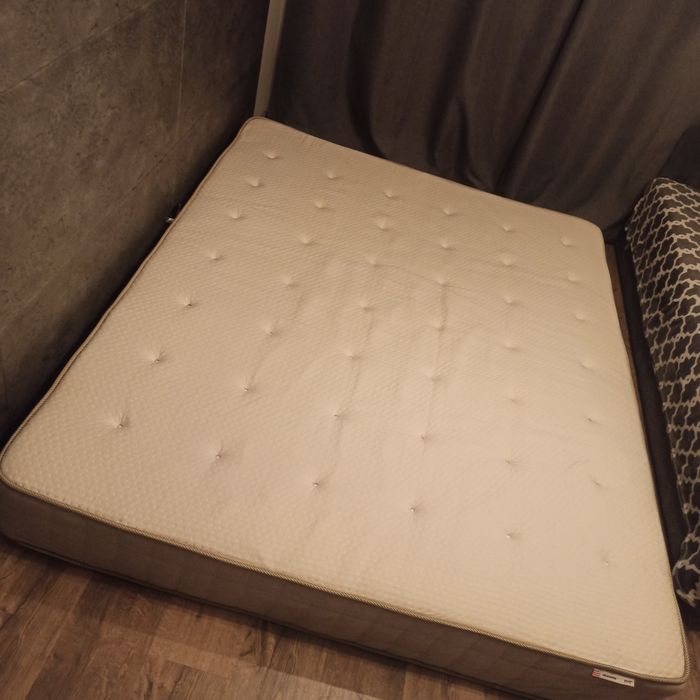 Ikea HESSENG Materac sprężynowy twardy 160x200 +materac IKEA Tromsdale