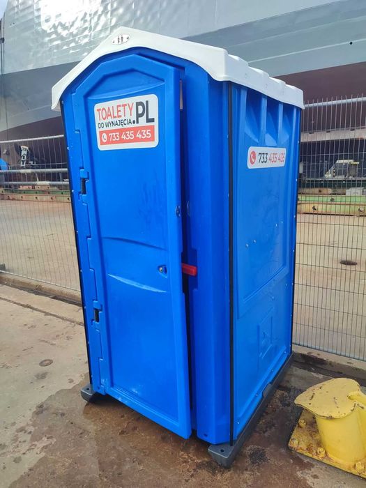 Toaleta przenośna na budowę, wynajem wc, kabina wc, Braniewo