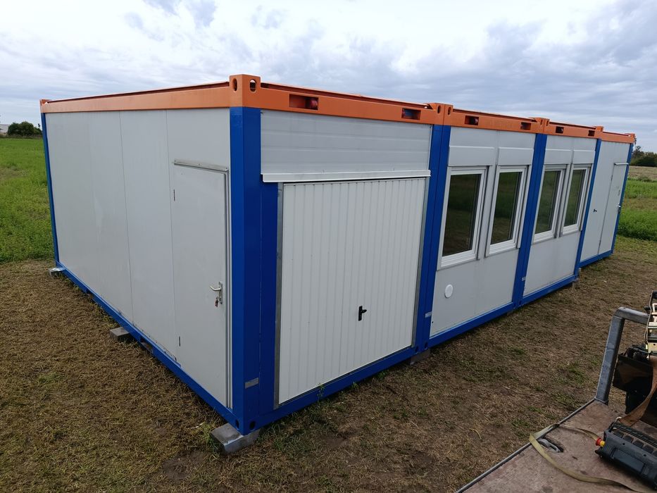 Kontener warsztatowy 45m2 magazynowy biurowy storage transport hds
