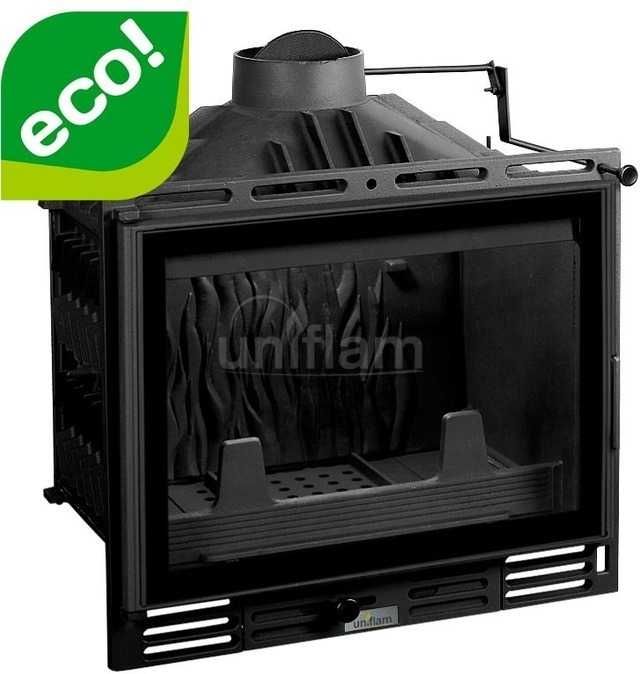 Камінна топка UNIFLAM 600 PLUS з шибером