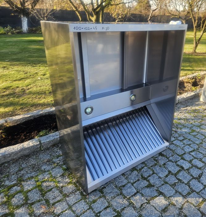 Okap skrzyniowy, okap z nierdzewki, okap gastronomiczny