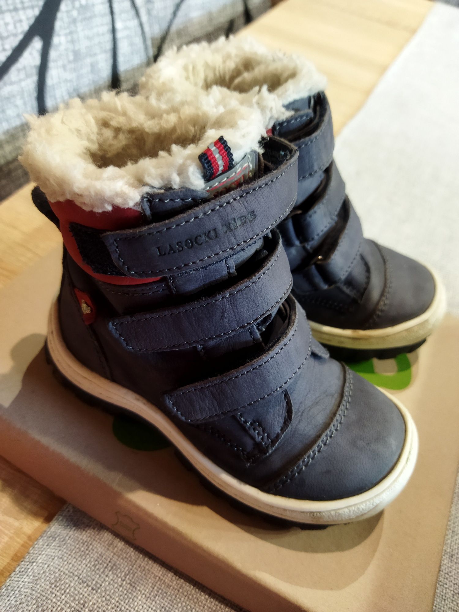 Buty zimowe chłopięce