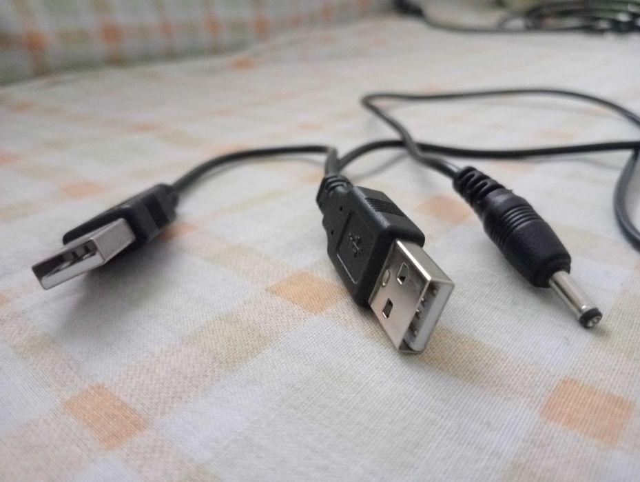Cabo de alimentação USB para DC 0,75mts