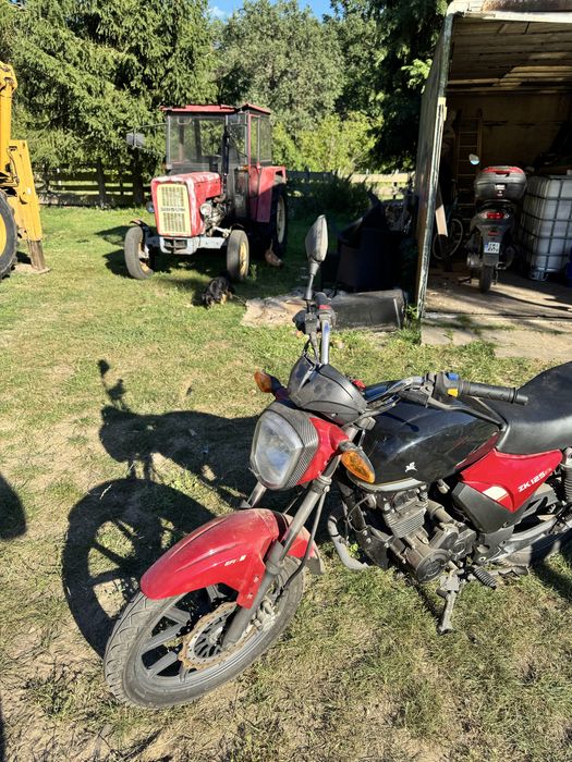 Romet zk 125fx  motor - Zamiana