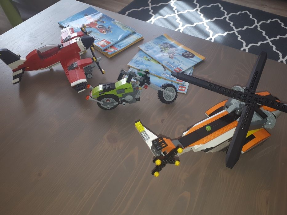 Lego Creator - 2 samoloty i motor - POLECAM