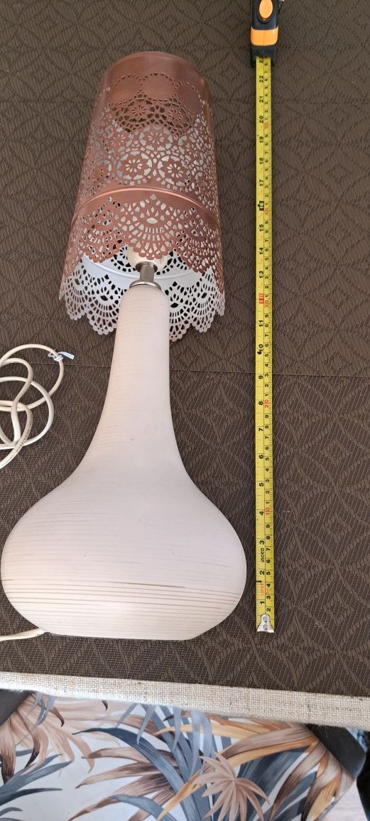 Lampa lampka nocna  lub do pokoju fajans