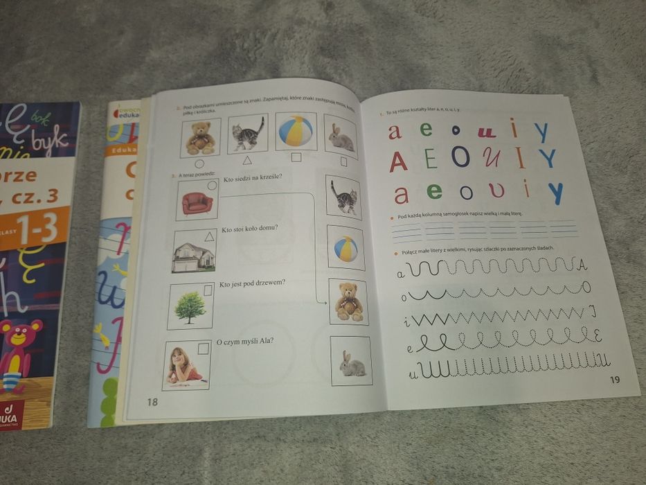 Chcemy dobrze czytać i pisać cz. 1, 2, 3