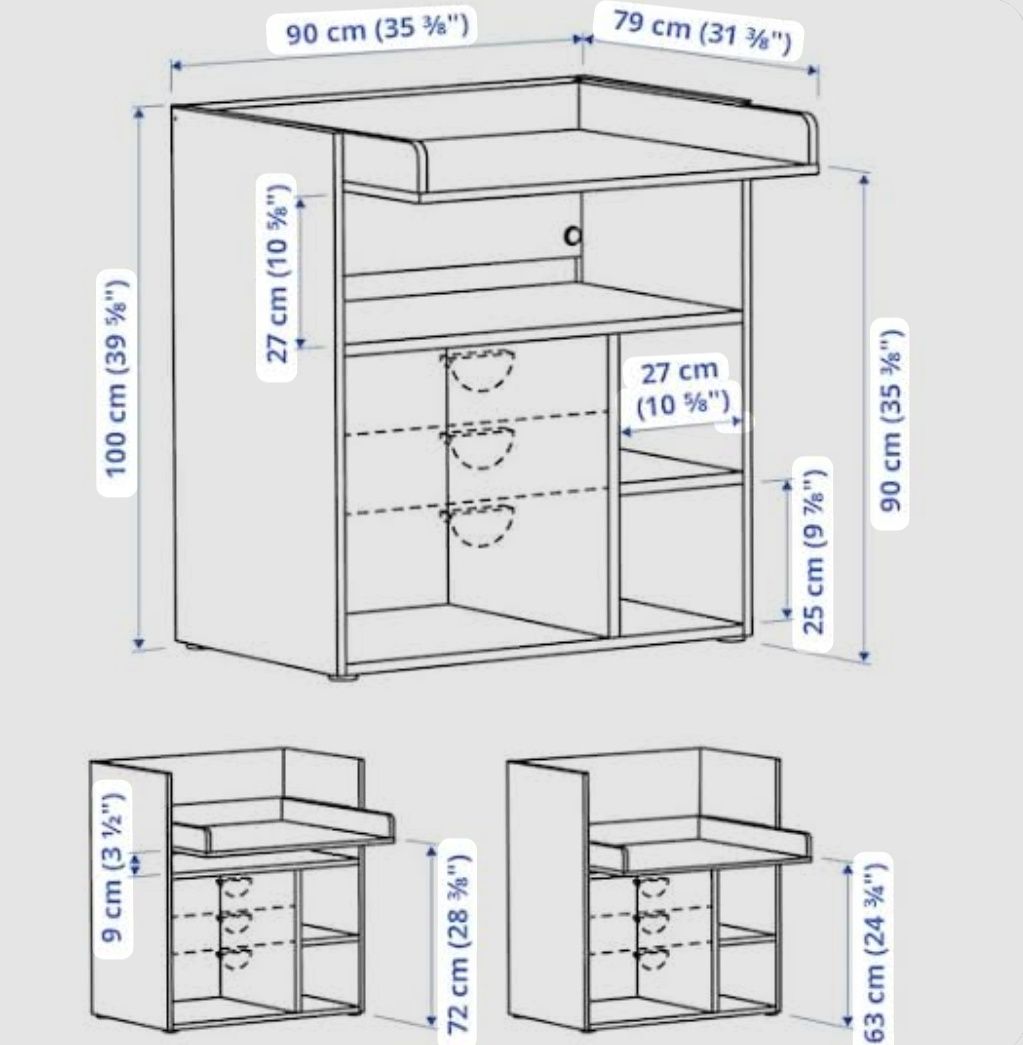 Przewijak Ikea SMASTAD