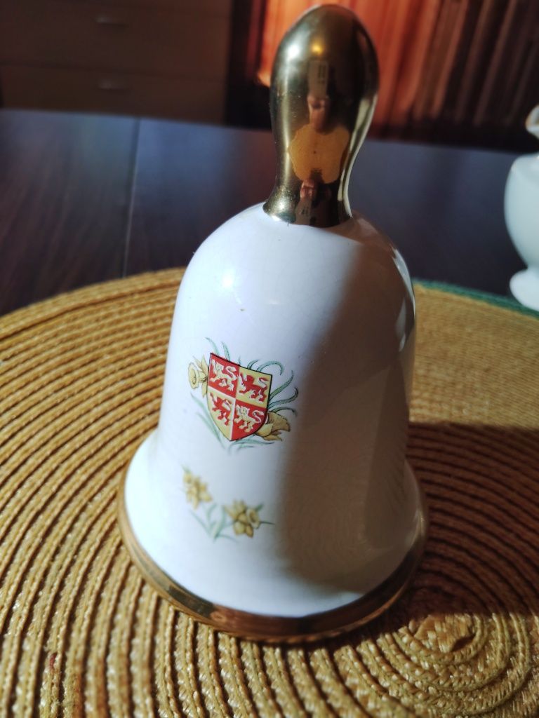 Dzwonek kolekcjonerski porcelana