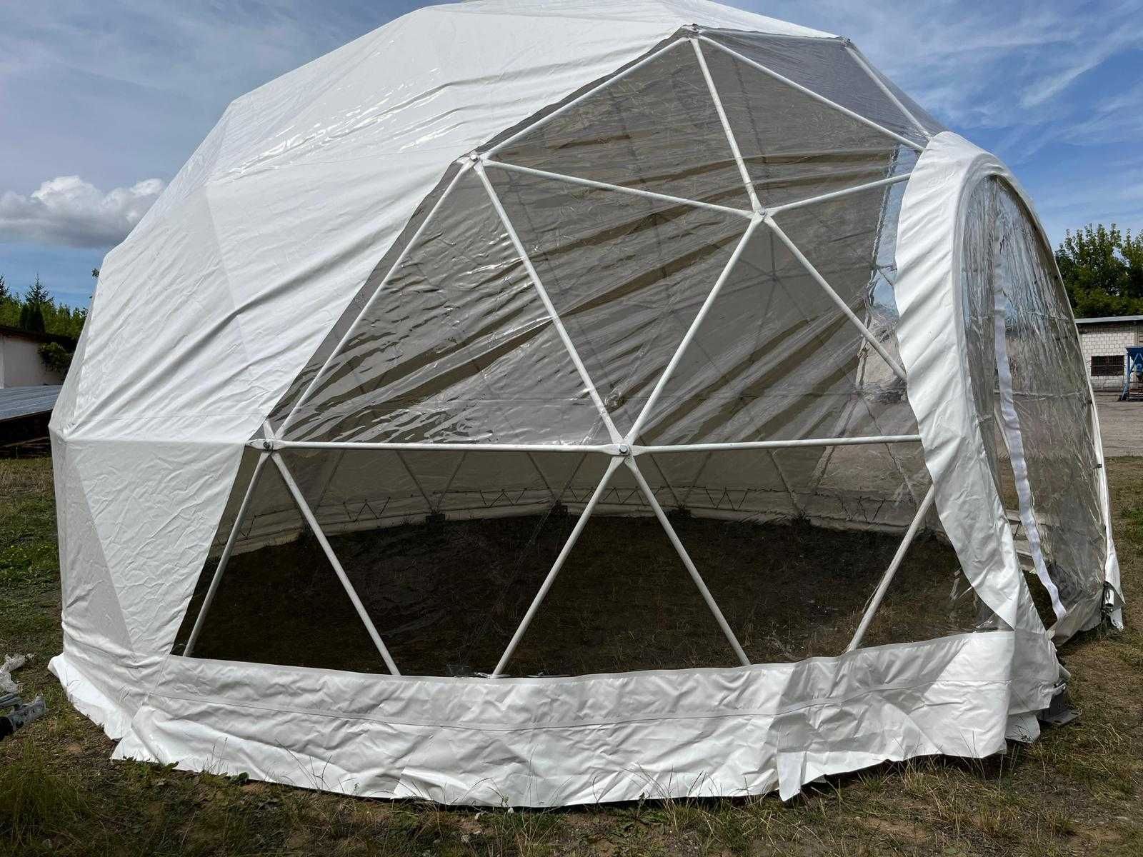 Namiot ogrodowy sferyczny glampingowy 6,5m średnicy