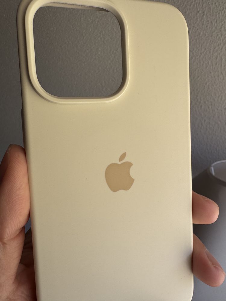Capa iPhone 15 Pro Max MagSafe Bege