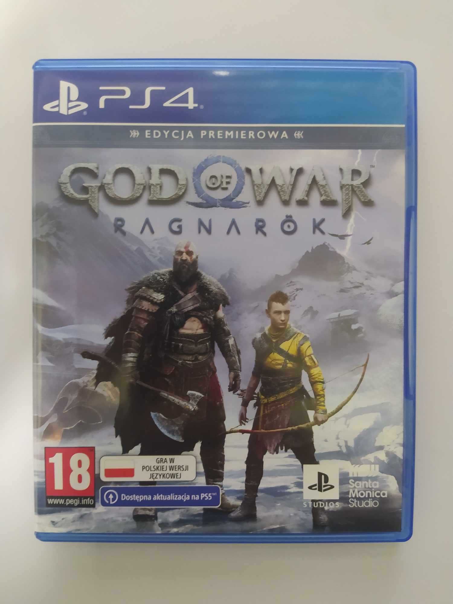 God of War Ragnarok PS4 Polska wersja
