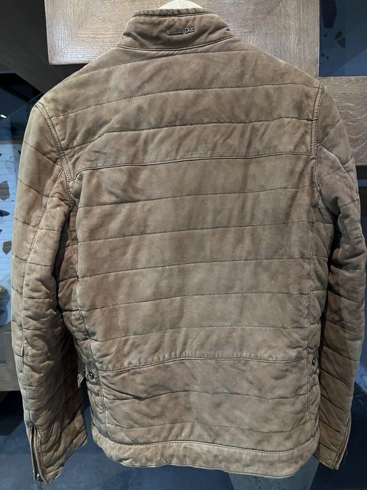 Zamszowa kurtka Massimo Dutti Jesień 2024