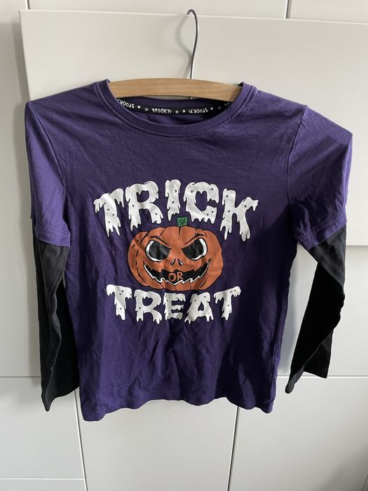 Haloween bluzka z dlugim rekawem 140