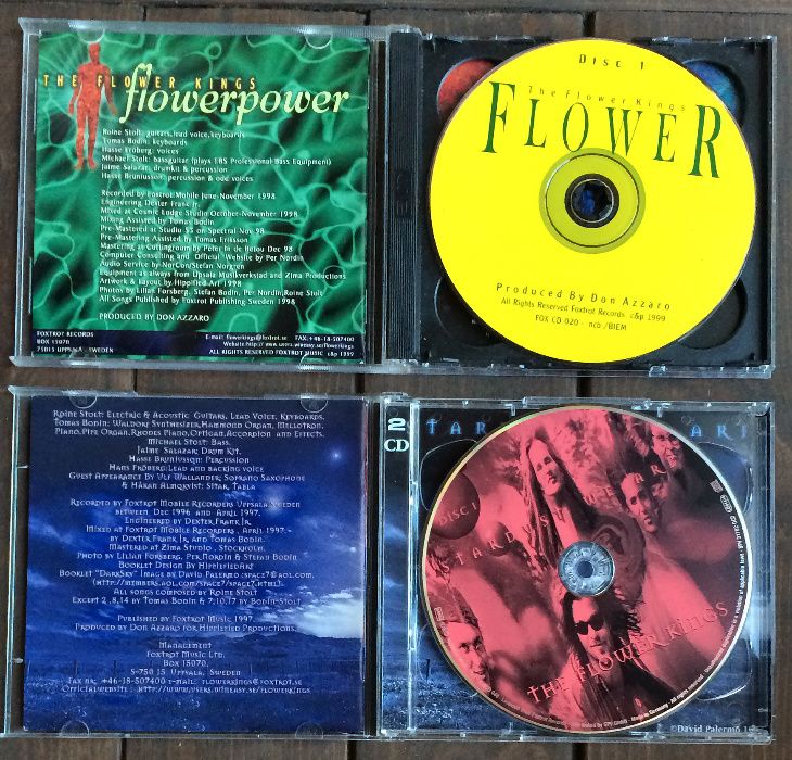 CD Flower Kings - Back In The World / Flower Power / Stardust We Are