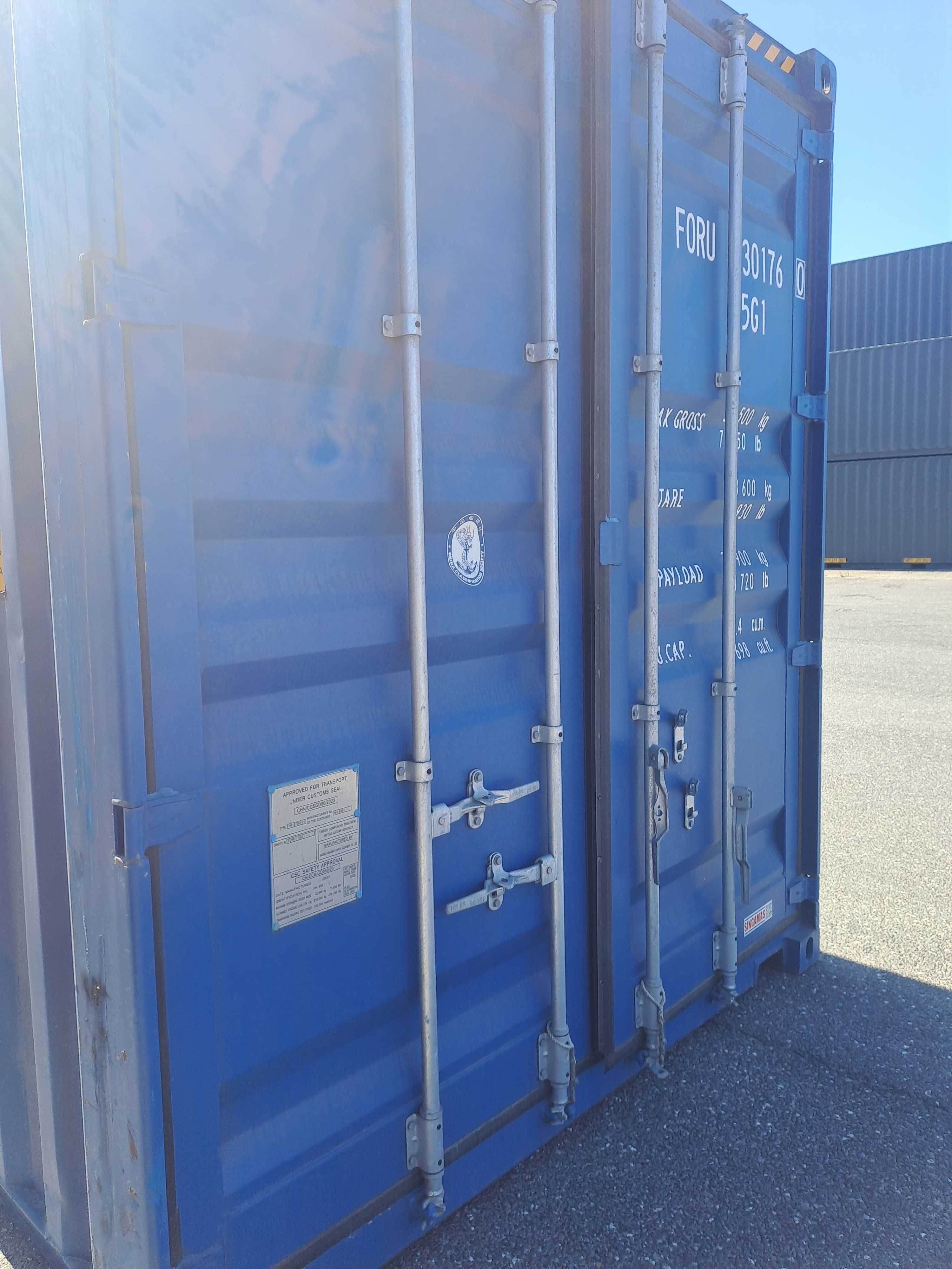 Kontener morski kontenery magazynowe magazyn 20 40 6m 12m