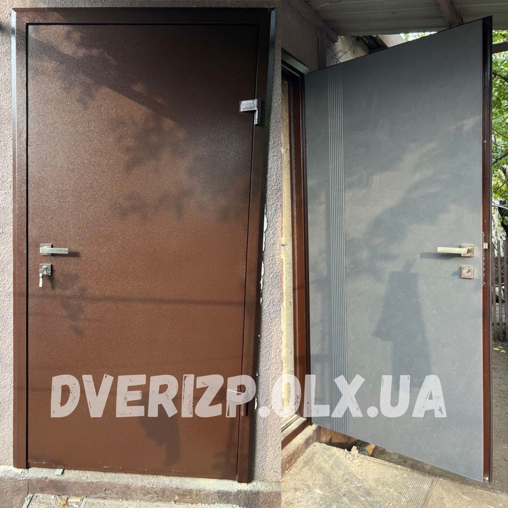 Металл ворота забор входные двери изготовление установка вхідні двері