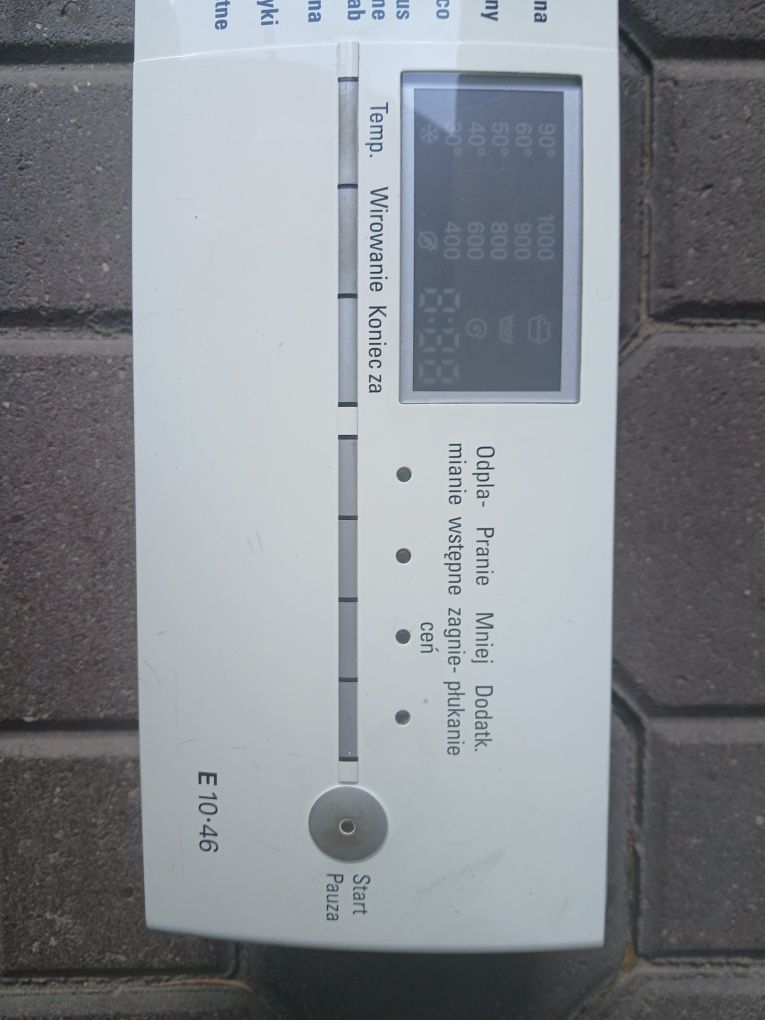 Programator pralki siemens wm10460pl