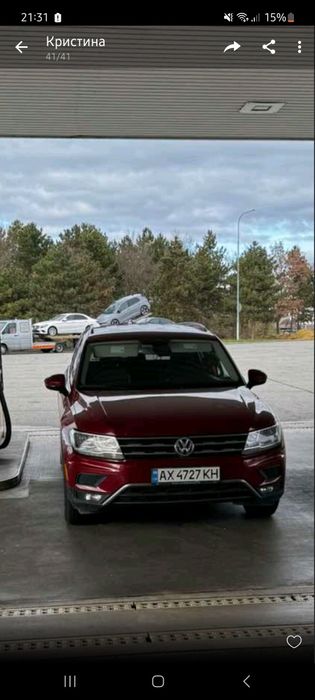 Фольксваген Тігуан 2017 2.0TSI SE+