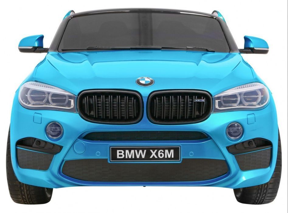 BMW X6M XXL luksusowy pojazd dziecięcy niebieski - EkstraZabawki.pl