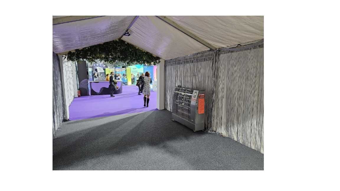 Nagrzewnica na podczerwień Veltron z Wi-Fi  DHOE-350F 40,7kW 231-330m2