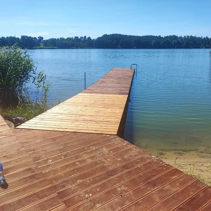 Pomost Pływający Pomosty Pływające Platforma Wyspa Rower wodny molo