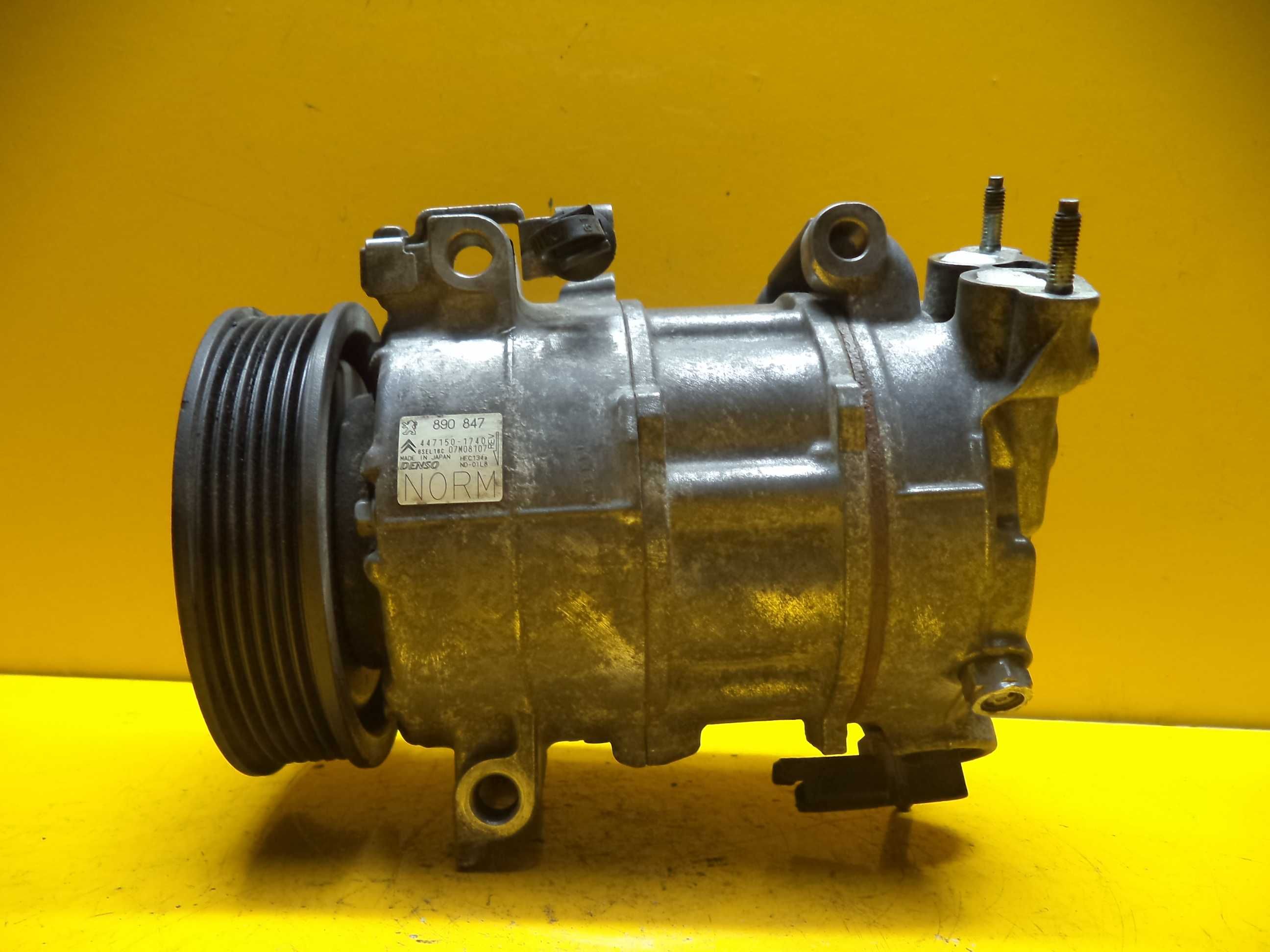 Компрессор кондиционера Peugeot 308 Peugeot 208 Citroen C3 Citroen C4