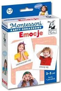 Montessori. karty obrazkowe emocje (2 - 5 lat) - Katarzyna Dołhun, Iz