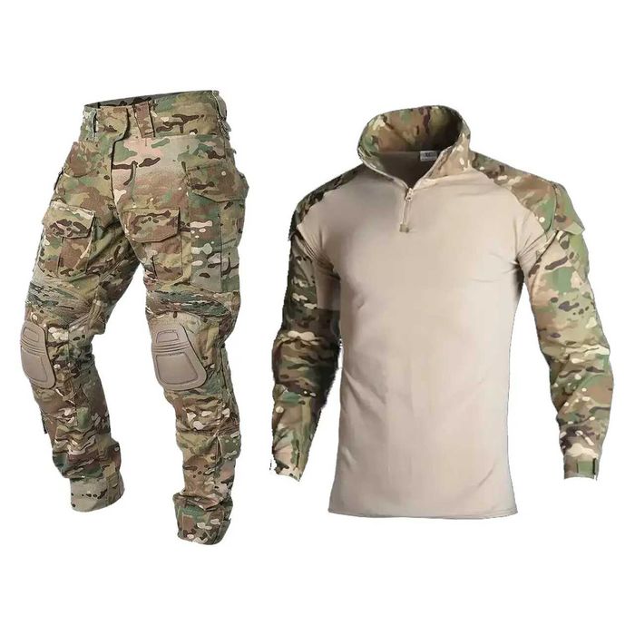 Костюм IDOGEAR G3 Multicam Убакс і Штани з наколінниками Мультикам