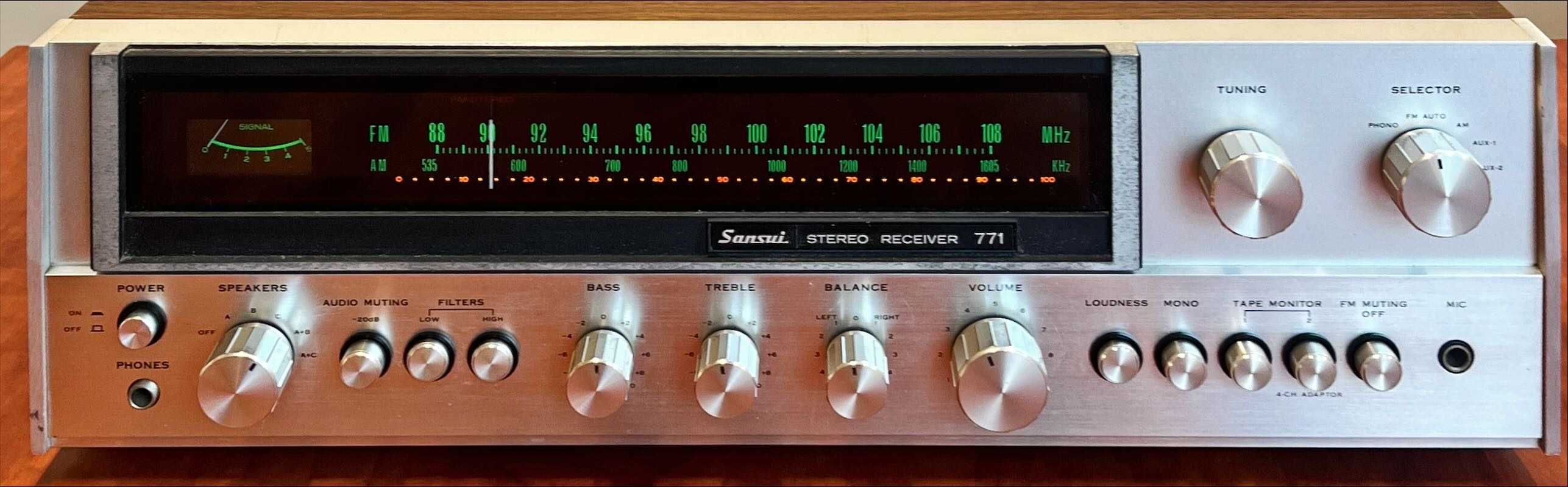 Amplityner SANSUI 771