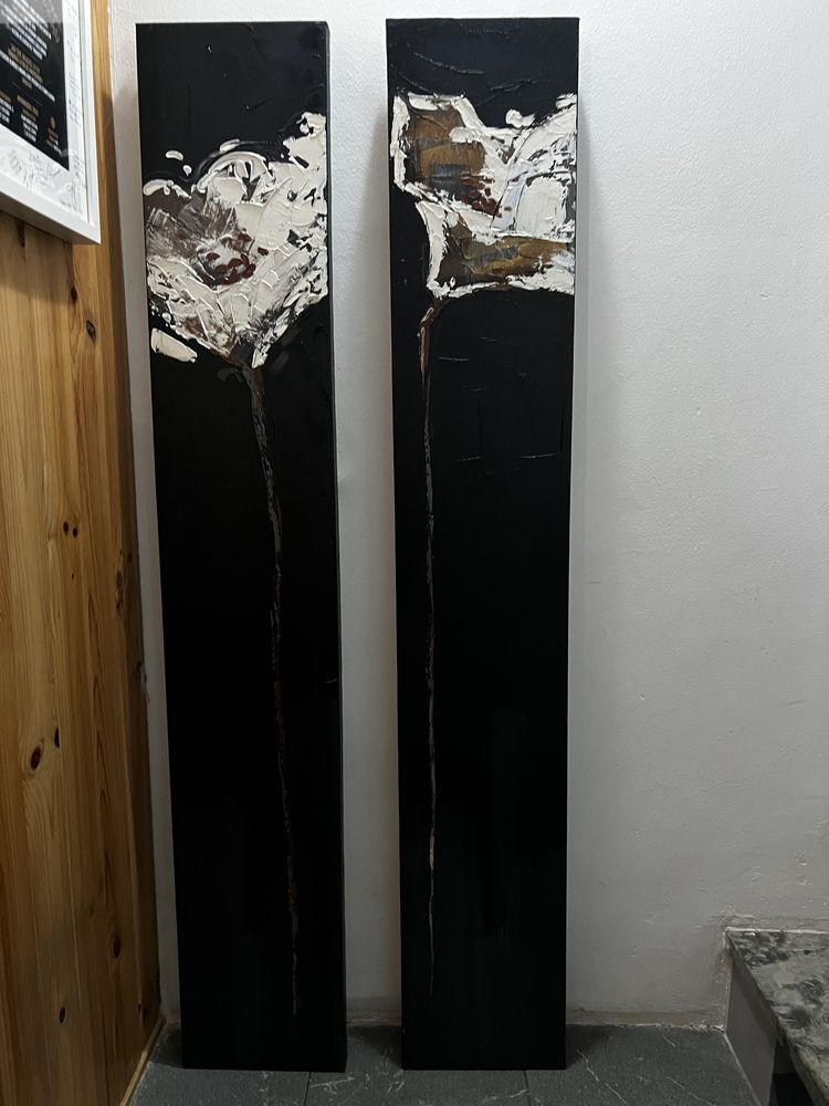 Dois quadros compridos. Como novos