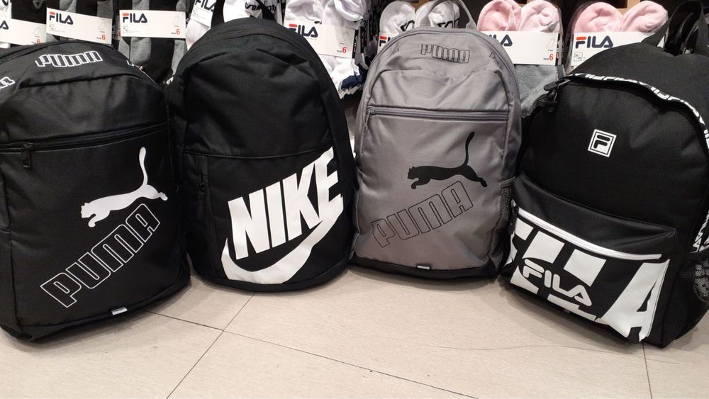 Рюкзак Nike, Fila, Puma оригінал