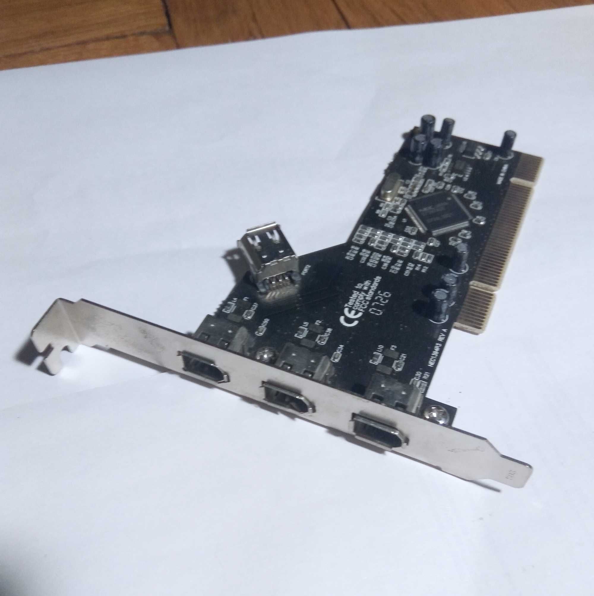 плата pci- 4 fire-wire