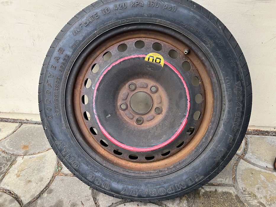 Докатка костиль запаска R 16 Ford Original розболтовка 5/108