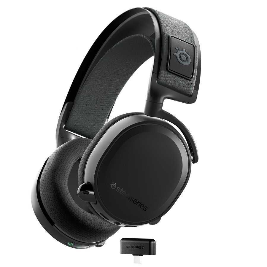 Ігрова гарнітура SteelSeries Arctis 7+ Black • Нова • Гарантія!