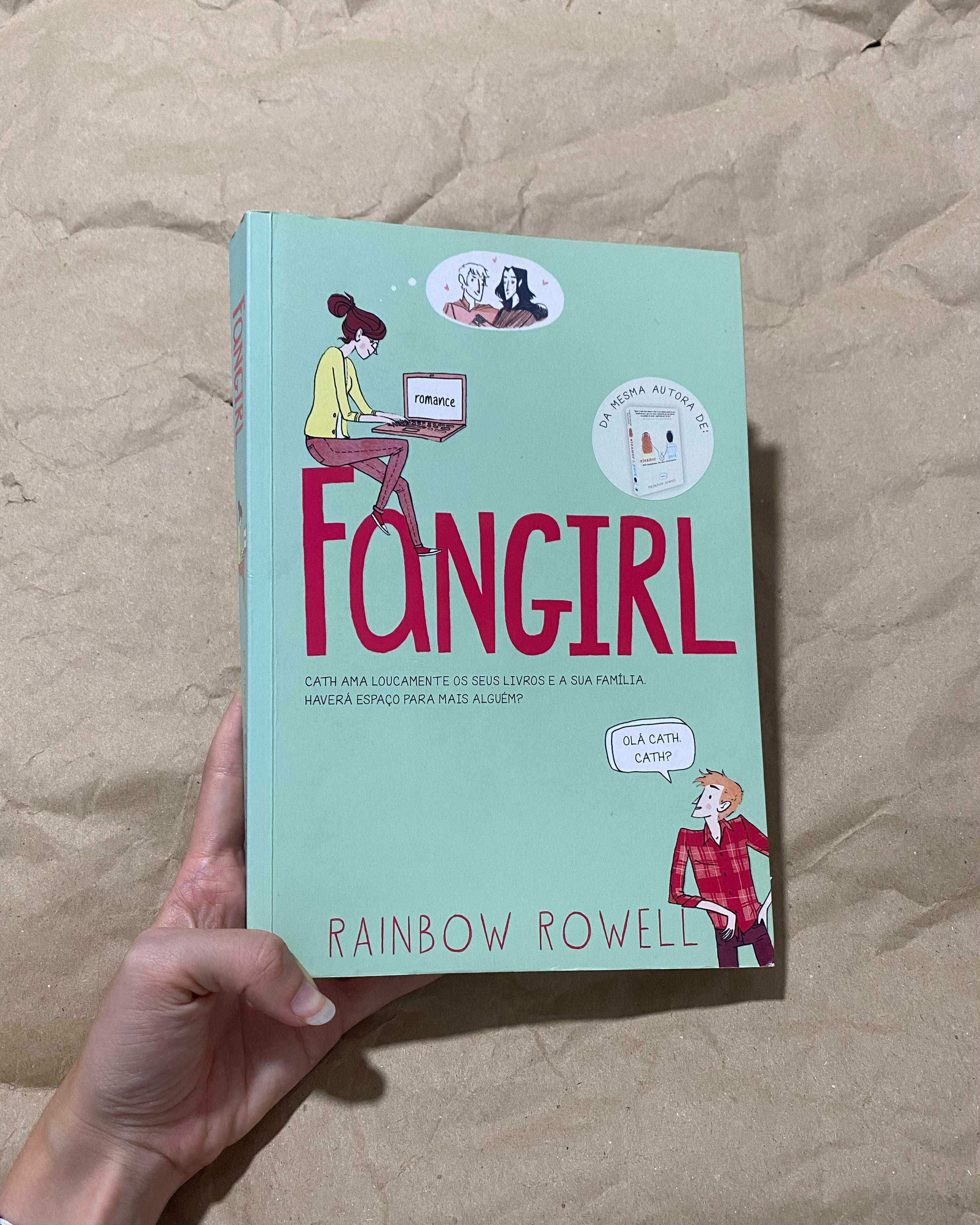 Livro Fangirl de Rainbow Rowell