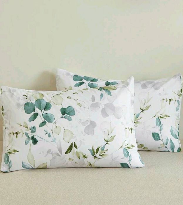 Capa de edredão e almofadas