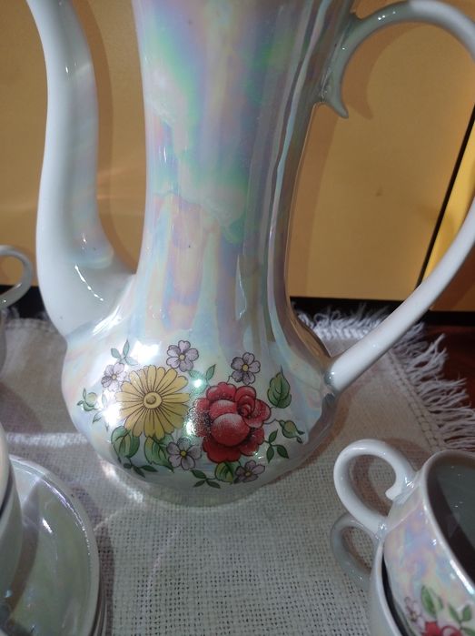 Сервіз кавовий старий радянський ссср антикварний вінтаж посуд для чаю