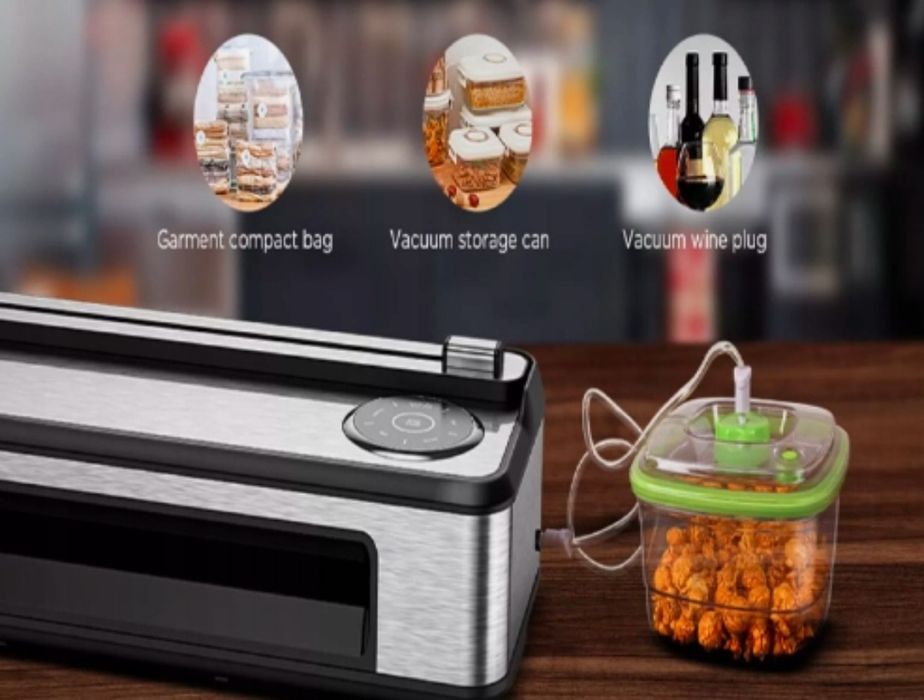 Zgrzewarka próżniowa do żywności V77 7w1 55W + rolka