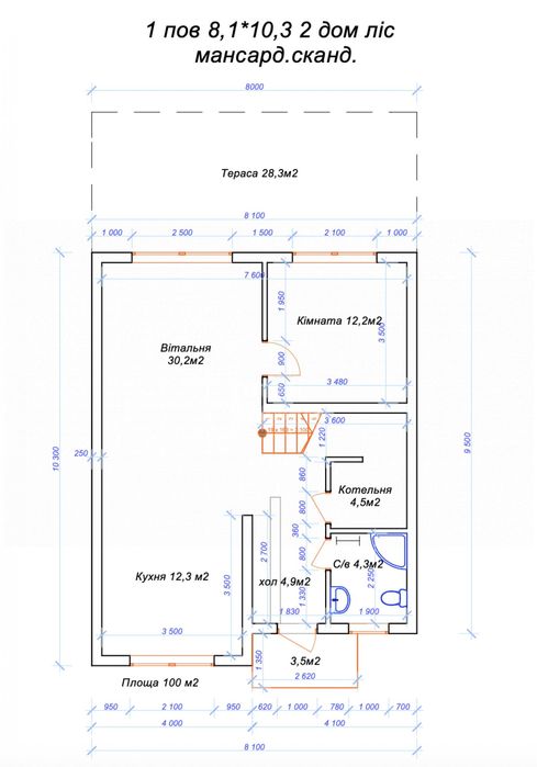 Сучасний будинок серед соснового лісу в КМ Нова Ходосівка