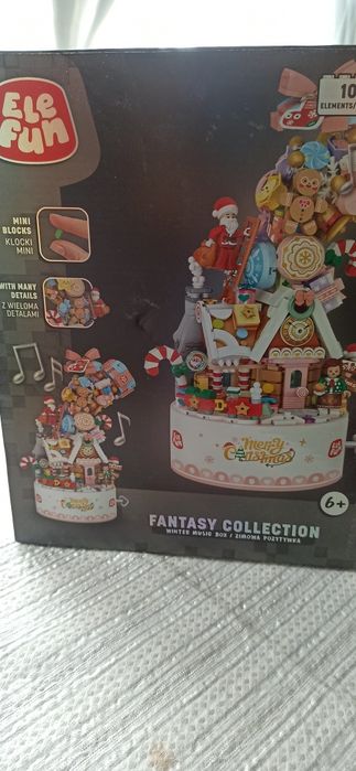 Klocki zimowa pozytywka Elefun 1029 Fantasy Collection