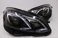 Lampy reflektory przód MERCEDES W212 r.13-16 FUL LED pod H7 Black DEPO