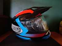 Kask motocyklowy NOS NS-9, rozm. S