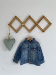 Kurtka katana jeansowa h&m 80/86 niebieska