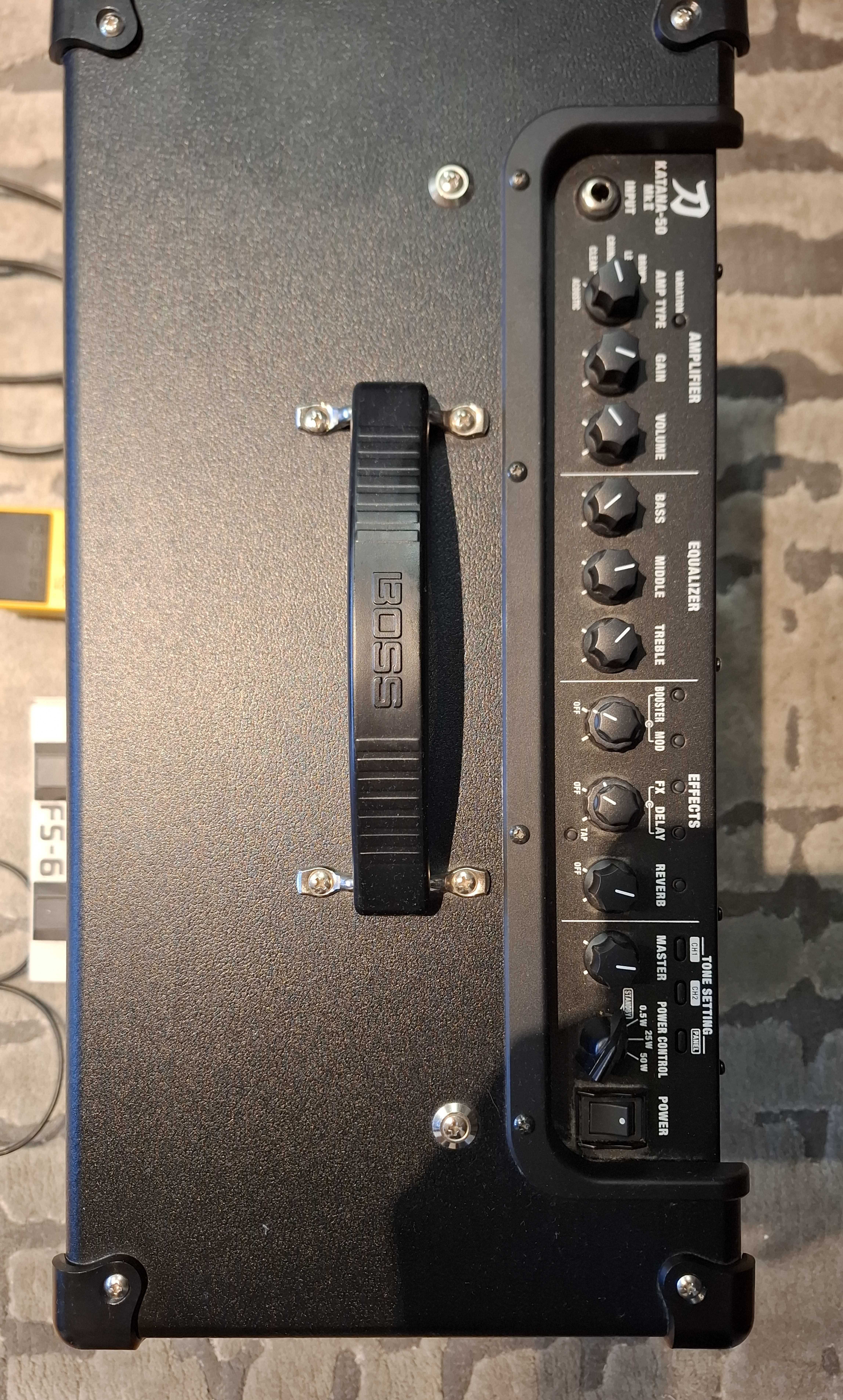 Wzmacniacz gitarowy Katana-50 MkII + Footswitch + OS2 + Zestaw kabli