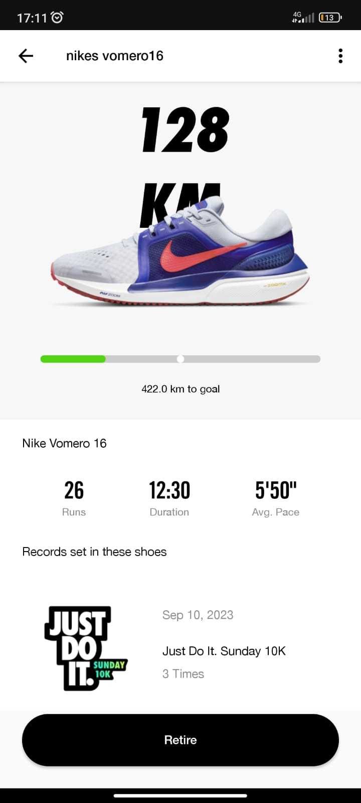 Nike Air Zoom Vomero 16 - TAMANHO 46- PARA VENDER!