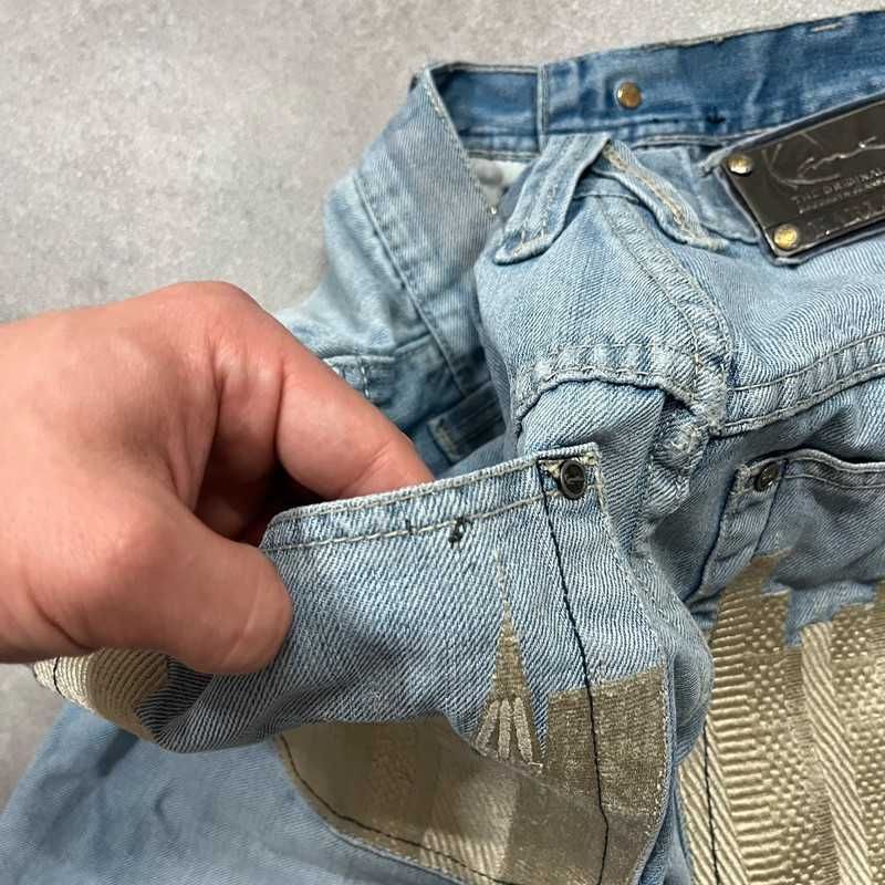 Vintage Krótkie Spodenki Karl Kani Baggy Haft Retro Rap Hip Hop Jortsy