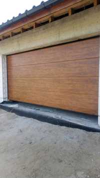 Brama garażowa segmentowa rolowana