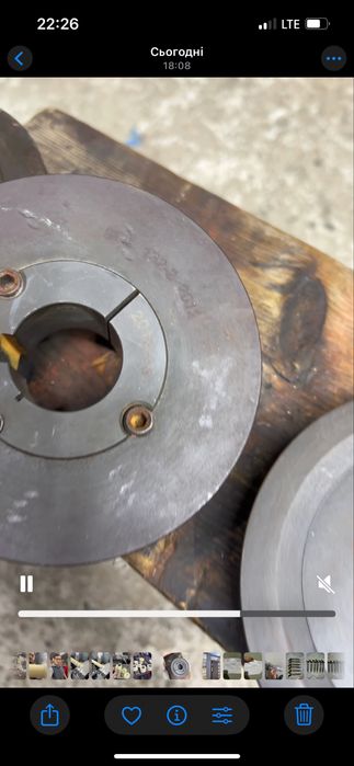 Шкив 140мм провіль А.. внутрішній 38мм