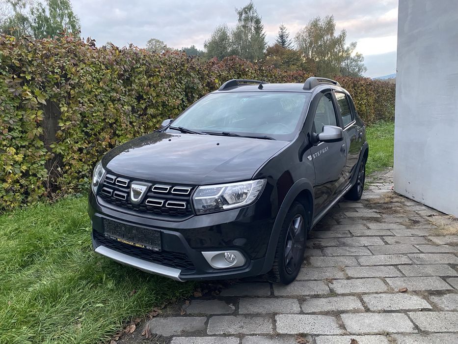 Dacia Sandero Stepway 2017r Sprowadzona Navi Manual Czarna